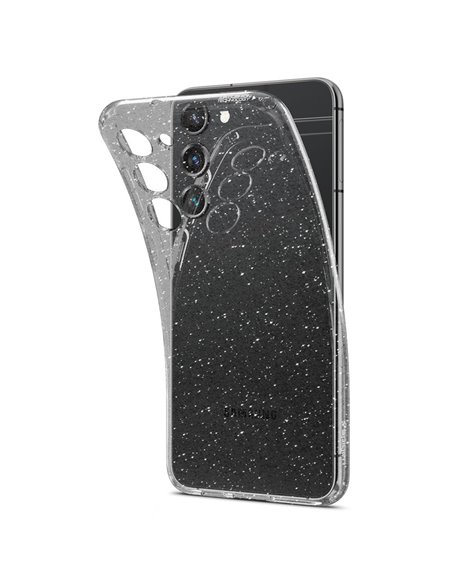 Чехол Spigen Samsung S23, Liquid Crystal, Блестящий Кристалл
