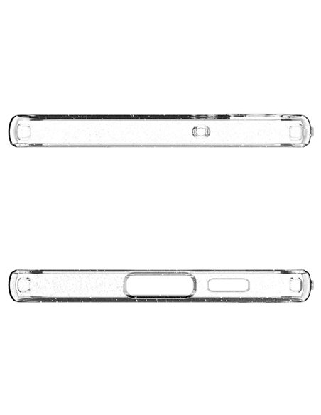 Husă Spigen Samsung S23, Liquid Crystal, Cristal cu sclipici