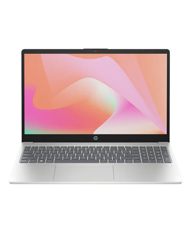 Laptop 15,6" HP Laptop 15, Natural Silver, Intel Core Ultra 5 125H, 24GB/512GB, FreeDOS