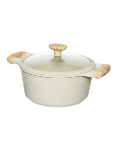 Cratiță RESTO 93803, 4,2L, 24cm, Bej 2