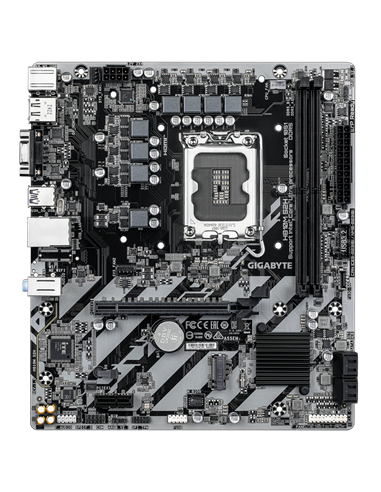 Placă de bază Gigabyte H810M S2H, LGA1851, Intel H810, Micro-ATX
