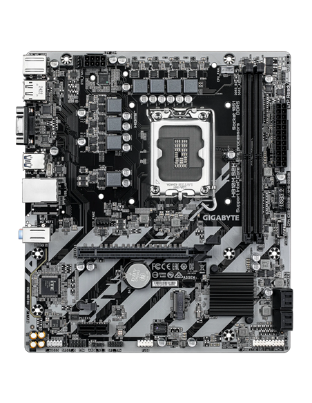 Placă de bază Gigabyte H810M S2H, LGA1851, Intel H810, Micro-ATX
