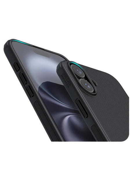 Чехол Nillkin iPhone 16 Plus - Super Frosted Shield Pro Magnetic, Чёрный