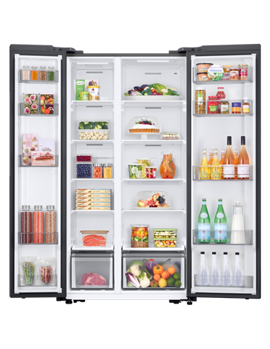 Frigider Samsung RS57DG400EM9EO, Argintiu
