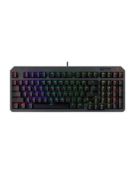 Клавиатура ASUS TUF Gaming K3 Gen II, Проводное, Чёрный