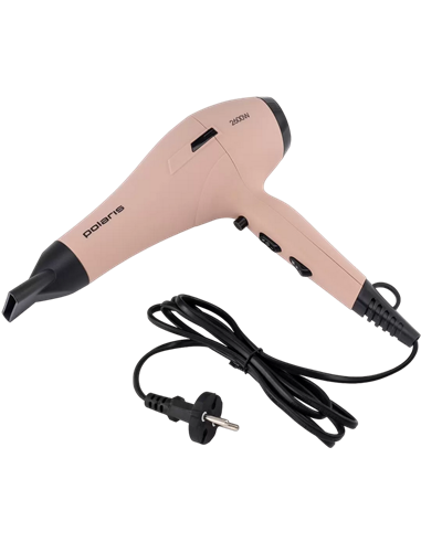 Фен Polaris PHD 2600AC, 2600Вт, Розовый