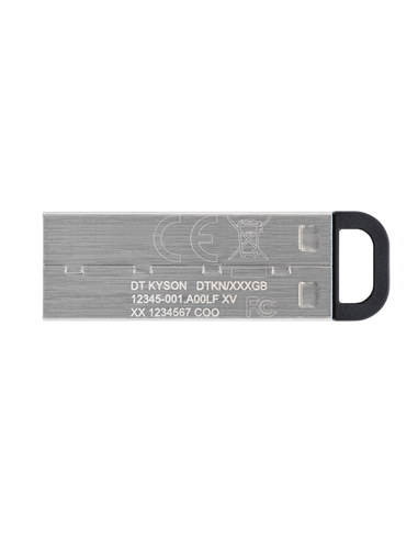USB Flash накопитель Kingston DataTraveler Kyson, 64Гб, Серебристый