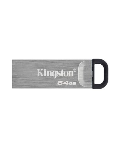 USB Flash накопитель Kingston DataTraveler Kyson, 64Гб, Серебристый