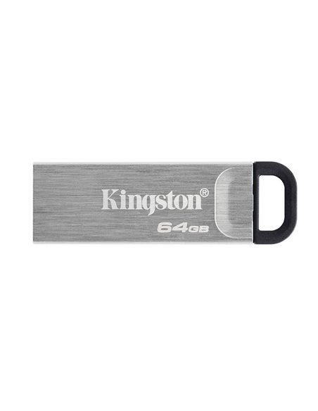 USB Flash накопитель Kingston DataTraveler Kyson, 64Гб, Серебристый
