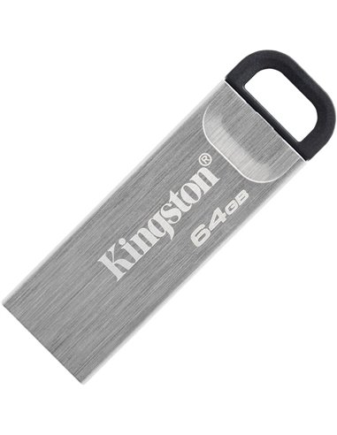 USB Flash накопитель Kingston DataTraveler Kyson, 64Гб, Серебристый