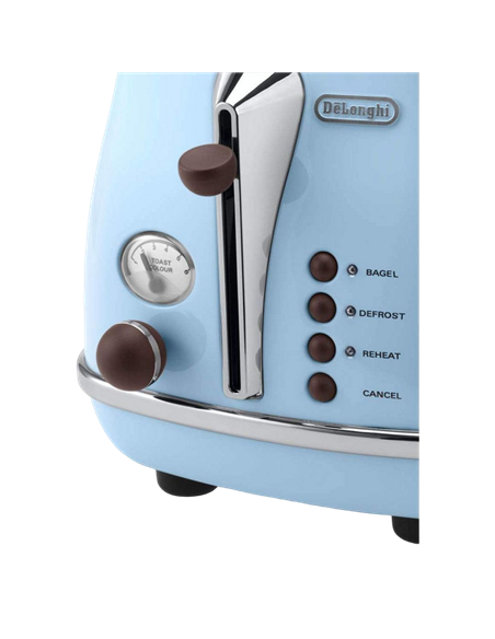 Toaster DeLonghi CTOV 2103 AZ, Albastru deschis