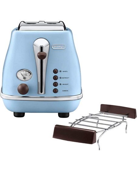Тостер DeLonghi CTOV 2103 AZ, Голубой