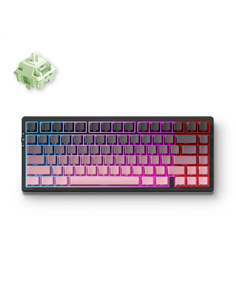 Клавиатура MCHOSE G75 Pro, Проводное / беспроводное, Чёрный | Розовый 2