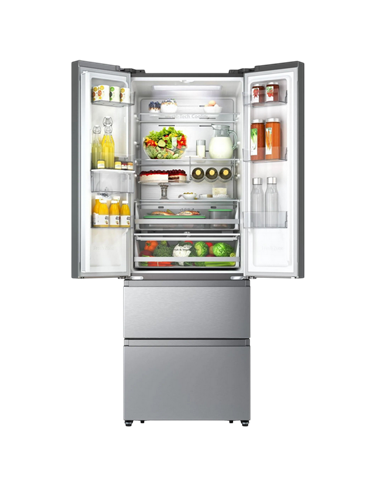 Frigider Hisense RF632N4WIE1, Oțel inoxidabil