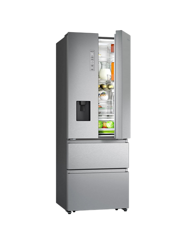 Frigider Hisense RF632N4WIE1, Oțel inoxidabil