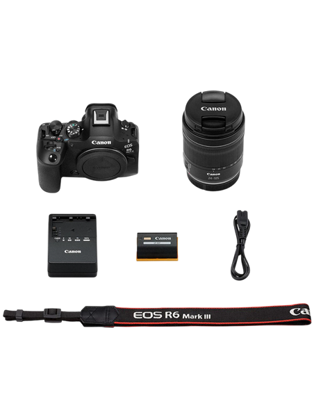 Беззеркальный фотоаппарат Canon EOS  R6 Mark III & RF 24-105mm f/4 L IS USM