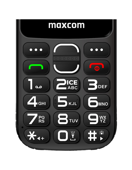 Мобильный телефон MaxCom MM443, Чёрный