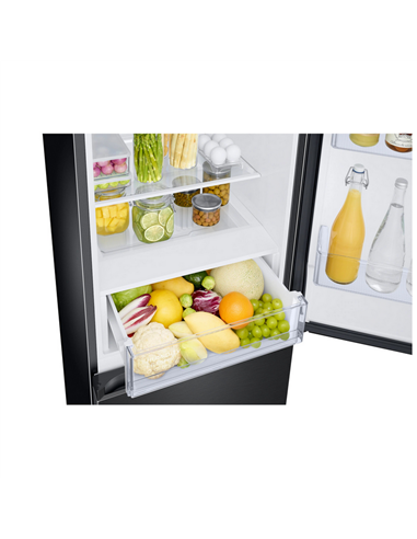 Холодильник Samsung RB34C672DBN/EF, Чёрный