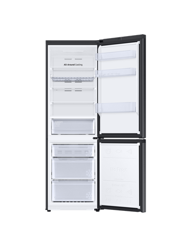 Холодильник Samsung RB34C672DBN/EF, Чёрный