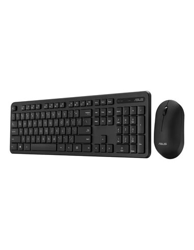 Set Tastatură + Mouse ASUS CW100, Fără fir, Negru
