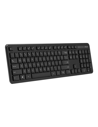 Клавиатура и мышь ASUS CW100, Беспроводное, Чёрный