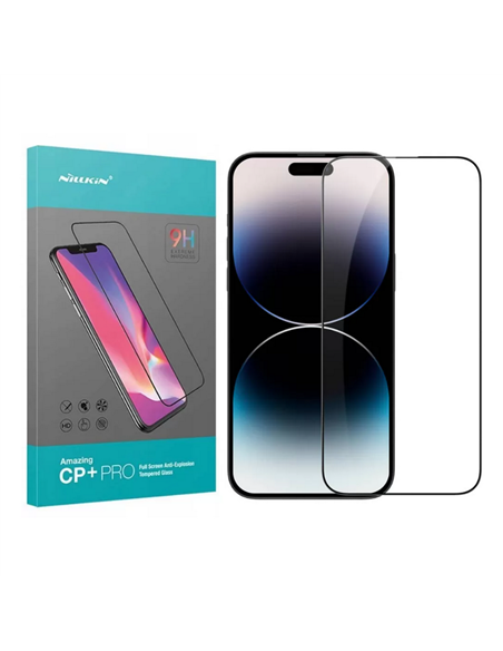 Защитное стекло Nillkin iPhone 15 CP+ pro, Чёрный