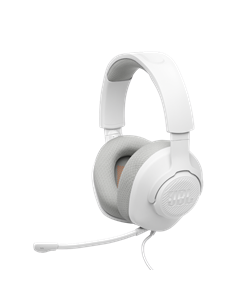 Игровая Гарнитура JBL Quantum 100M2, Проводной аналоговый, Белый