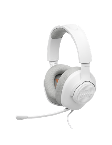 Căști gaming JBL Quantum 100M2, Cu fir, Alb