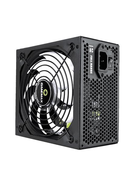 Блок питания для компьютеров Gamemax GP-850, 850Вт, ATX, Немодульный