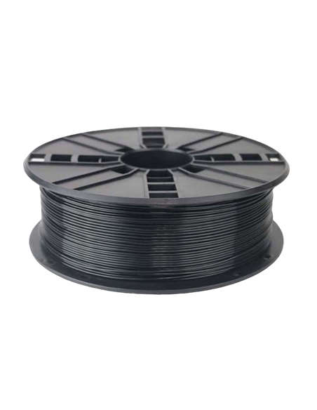 Filament pentru imprimantă 3D Gembird 3DP-PLA1.75-01-BK, PLA, Negru , 1.75 mm, 1 kg