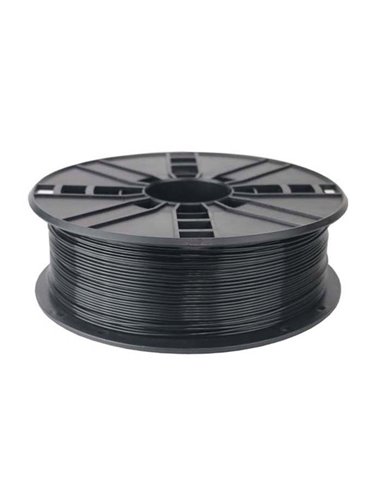 Filament pentru imprimantă 3D Gembird 3DP-PLA1.75-01-BK, PLA, Negru , 1.75 mm, 1 kg