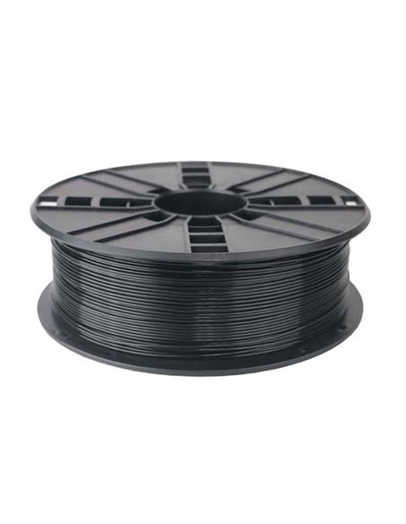 Filament pentru imprimantă 3D Gembird 3DP-PLA1.75-01-BK, PLA, Negru , 1.75 mm, 1 kg