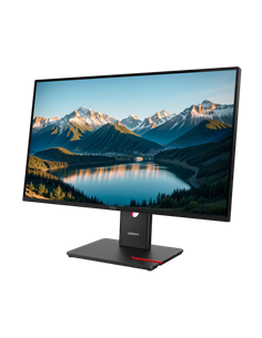 27" Monitor Lenovo T27q-40, IPS 2560x1440 WQHD, Eclipse Black 2