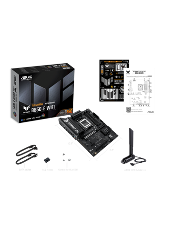 Материнская плата ASUS TUF GAMING B850-E WIFI, AM5, AMD B850, ATX