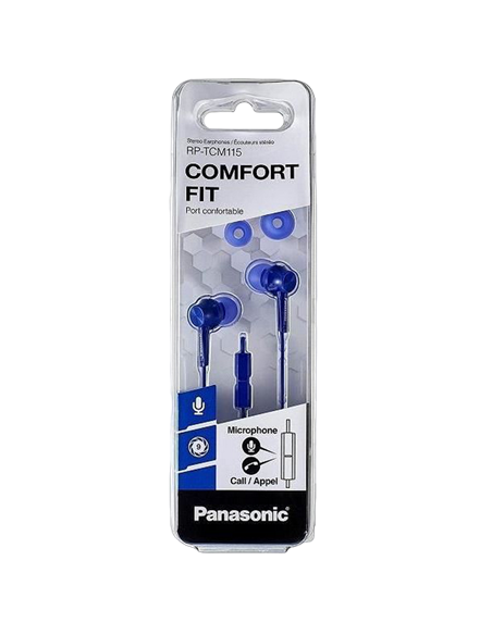 Căști Panasonic RP-TCM115GC, Albastru