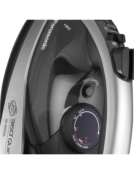 Утюг Panasonic NI-W950А, 2400Вт, Чёрный