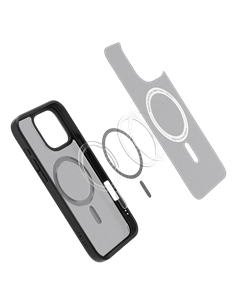 Husă Spigen iPhone 16 Pro Ultra Hybrid Mag, Frost Black 2