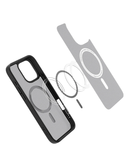 Husă Spigen iPhone 16 Pro Ultra Hybrid Mag, Frost Black