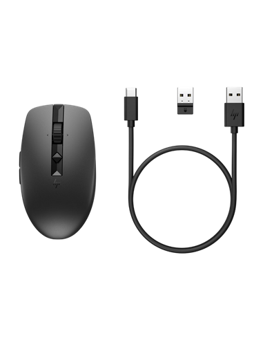 Беcпроводная мышь HP 710 Rechargeable Silent, Чёрный