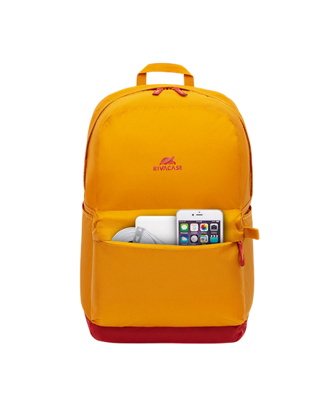 Rucsac Rivacase Mestalla, 15.6", Auriu