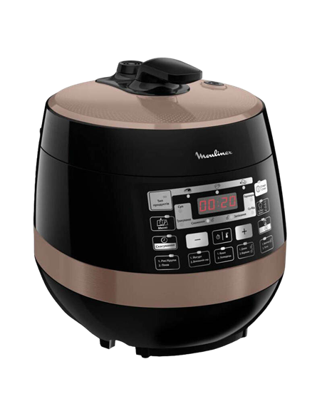 Мультиварка Moulinex CE430A34, Черый Коричневый