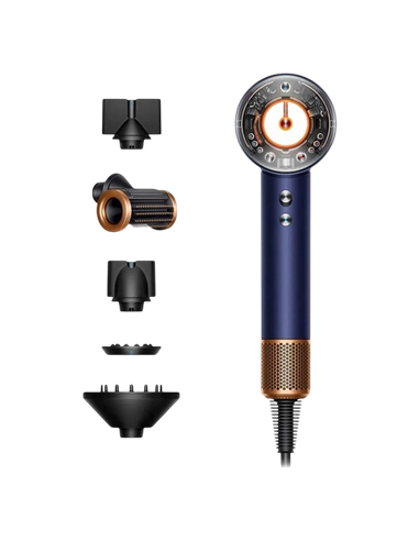 Фен Dyson Supersonic Nural HD16 Straight+Wavy, 1600Вт, Prussian Blue | Rich Copper