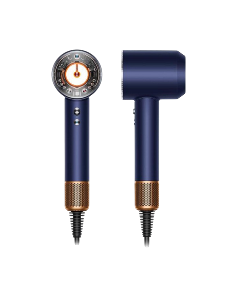 Uscător de păr Dyson Supersonic Nural HD16 Straight+Wavy, 1600W, Prussian Blue | Rich Copper