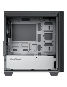 Компьютерный корпус Gamemax Aero Mini, Mini-Tower, Без блока питания, Чёрный 2