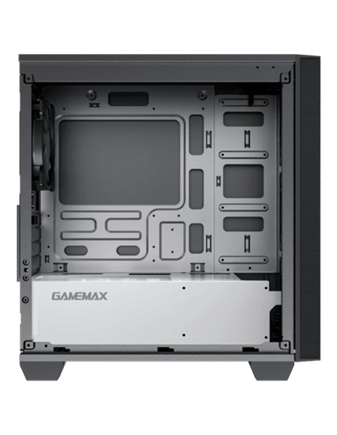 Компьютерный корпус Gamemax Aero Mini, Mini-Tower, Без блока питания, Чёрный