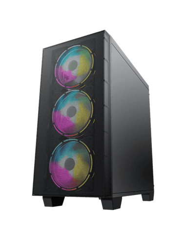Компьютерный корпус Gamemax Aero Mini, Mini-Tower, Без блока питания, Чёрный