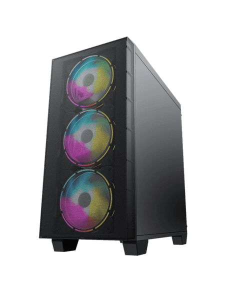Компьютерный корпус Gamemax Aero Mini, Mini-Tower, Без блока питания, Чёрный