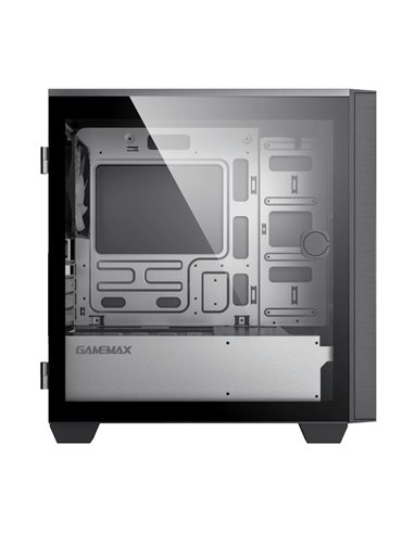 Компьютерный корпус Gamemax Aero Mini, Mini-Tower, Без блока питания, Чёрный
