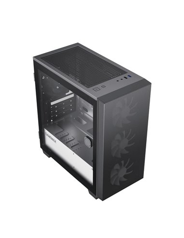 Компьютерный корпус Gamemax Aero Mini, Mini-Tower, Без блока питания, Чёрный