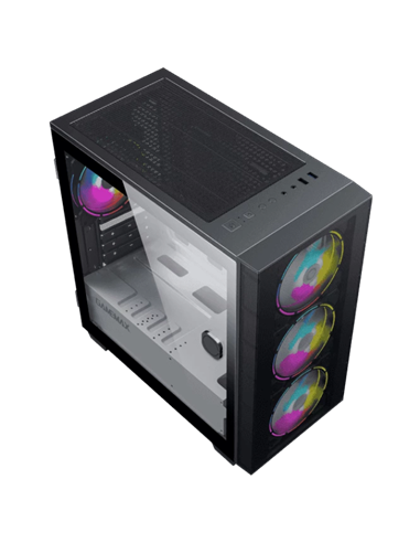 Компьютерный корпус Gamemax Aero Mini, Mini-Tower, Без блока питания, Чёрный